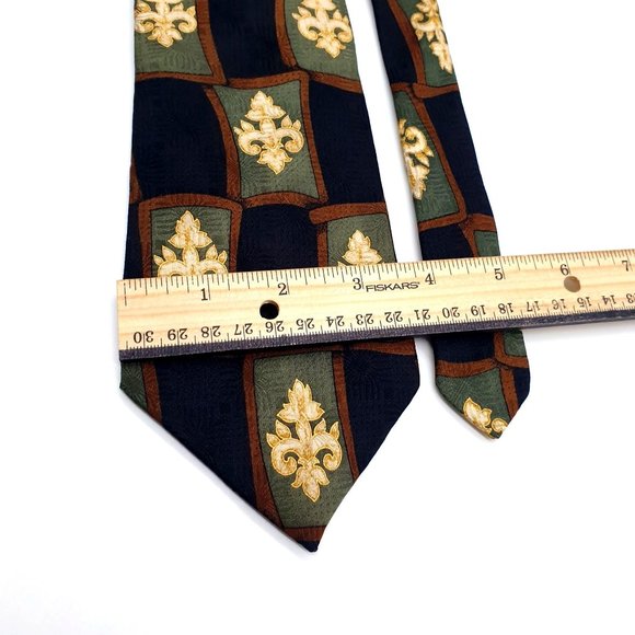 Cellini Linea Uomo Mens Designer Necktie Accessory Office Work Casual Dad Gift - Picture 3 of 5